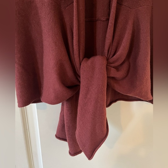 Banana Republic Drop Sleeve Open Tie Front Cardigan Women’s Size Small - Picture 6 of 13